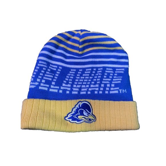Delaware Fightin’ Blue Hens Winter Hat Cap Beanie Cuffed OSFM - Picture 1 of 7